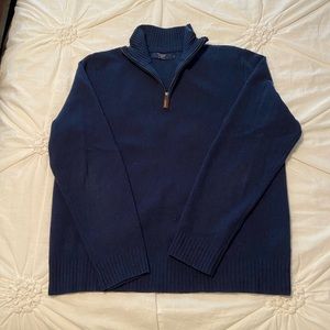 J.Crew quarter-zip wool sweater